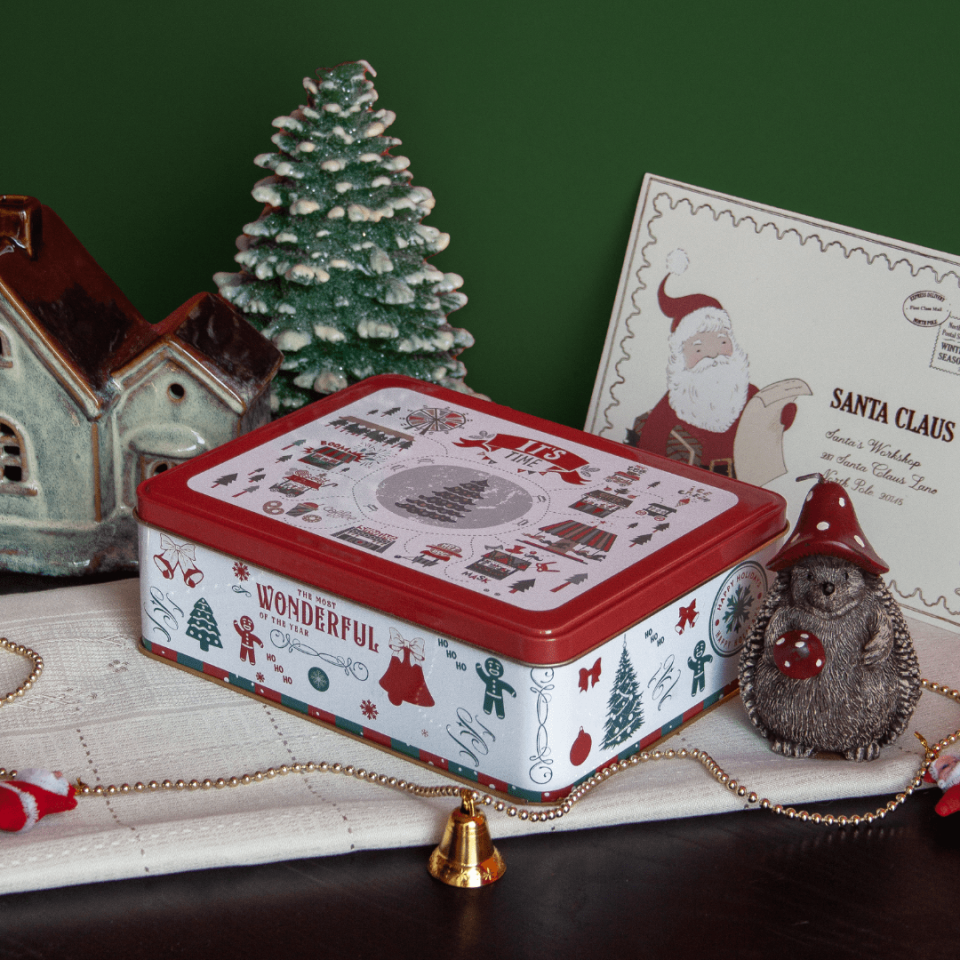 Sarkap Home Wonderful Dekoratif Metal Saklama Kutusu