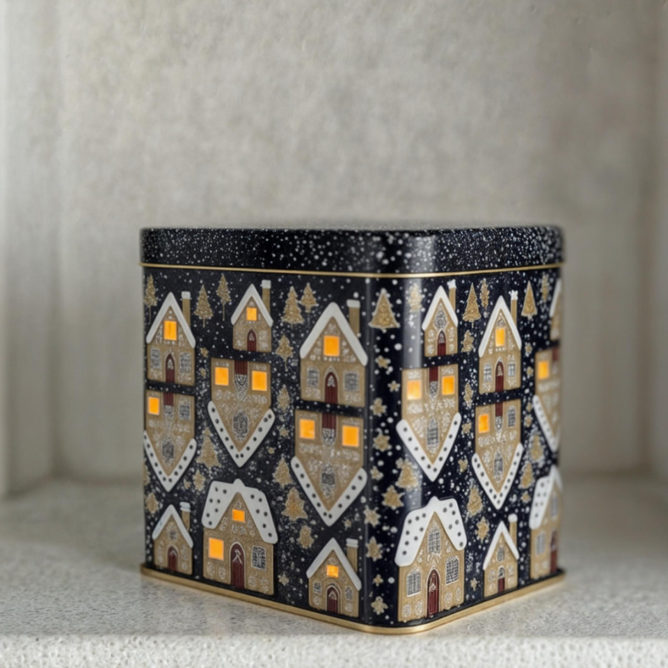 Sarkap Home Mum Kutusu Yılbaşı Mavi