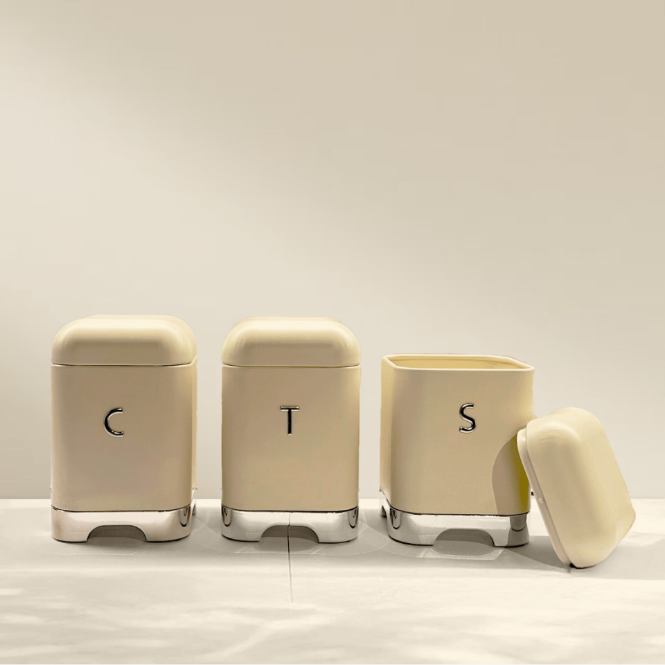 Sarkap Home Galvaniz Metal Saklama Kutusu Seti