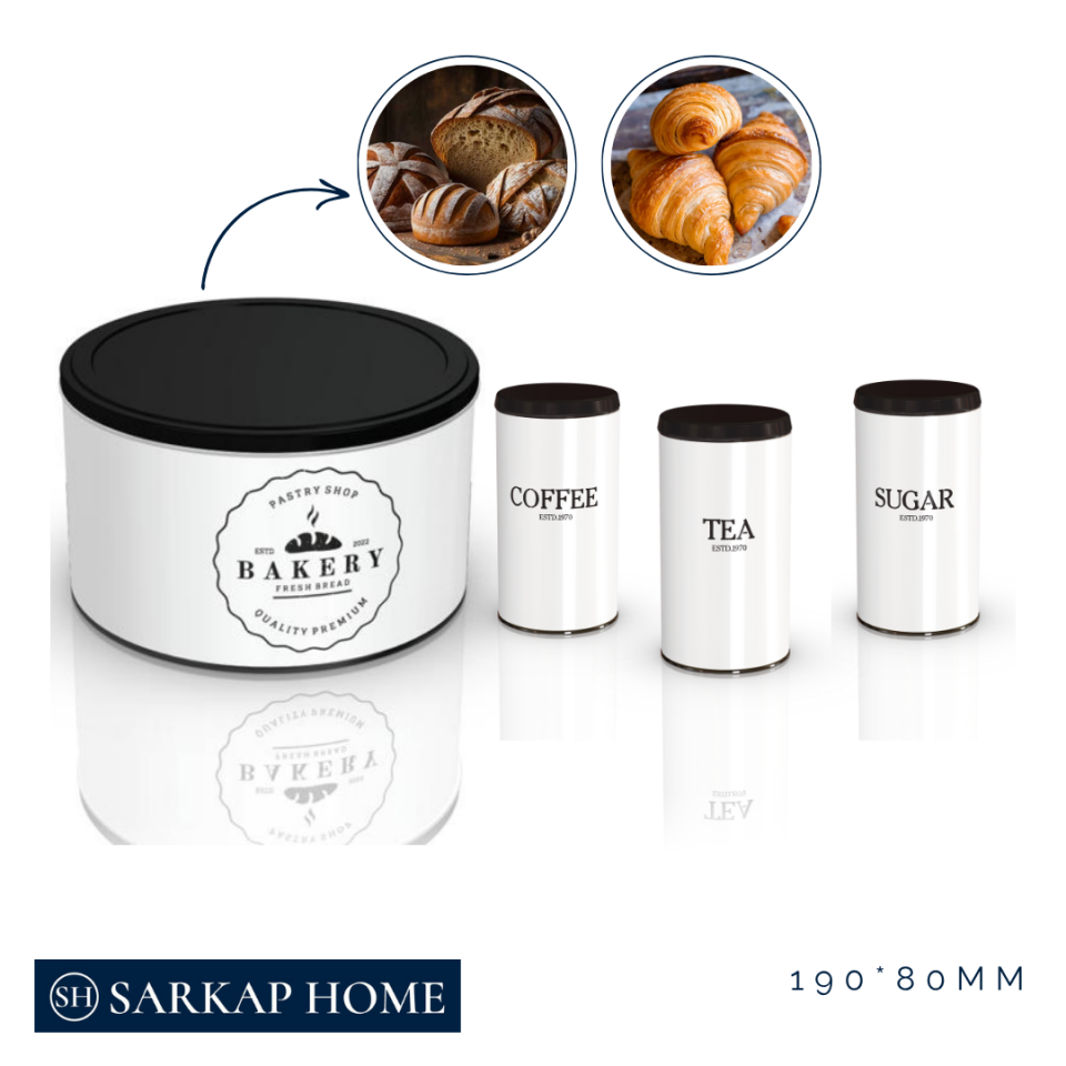 Sarkap Home Bakery Metal Kutu