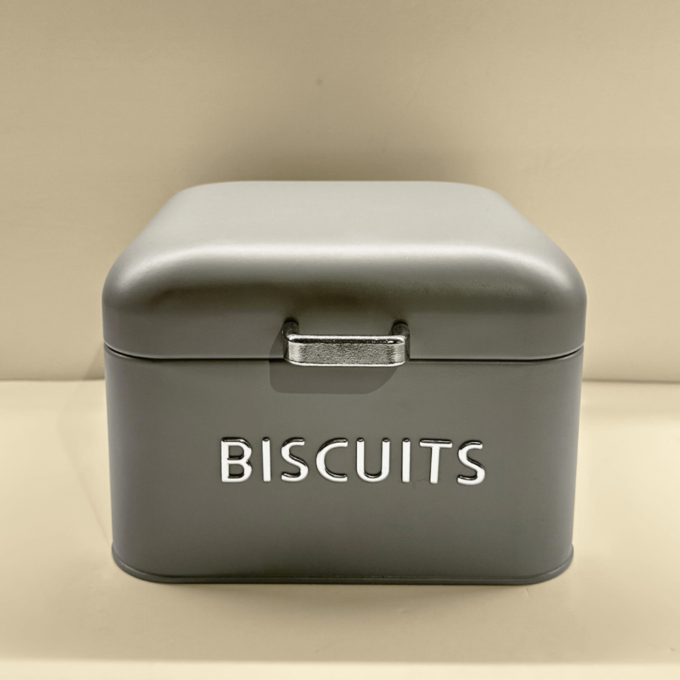 Sarkap Home Biscuits Galvaniz Metal Saklama Kutusu