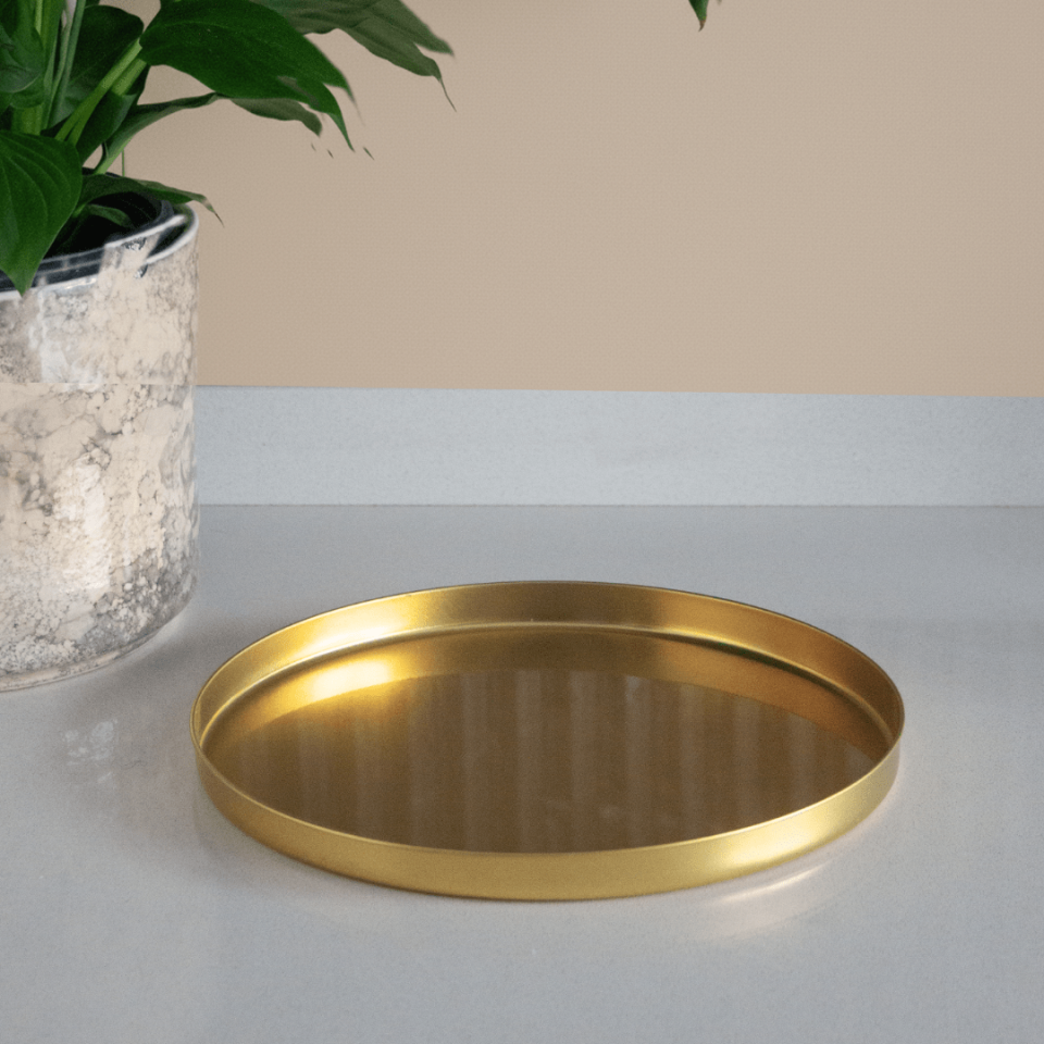 Sarkap Home 6'lı Derin Sunumluk Tepsi Seti - Gold Gold