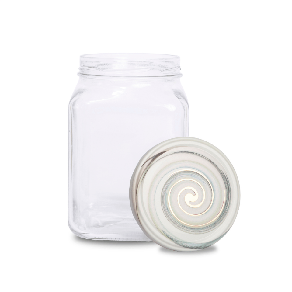 Sarkap 1600 ml Kavanoz 15'li 82 mm Kapaklı Batique