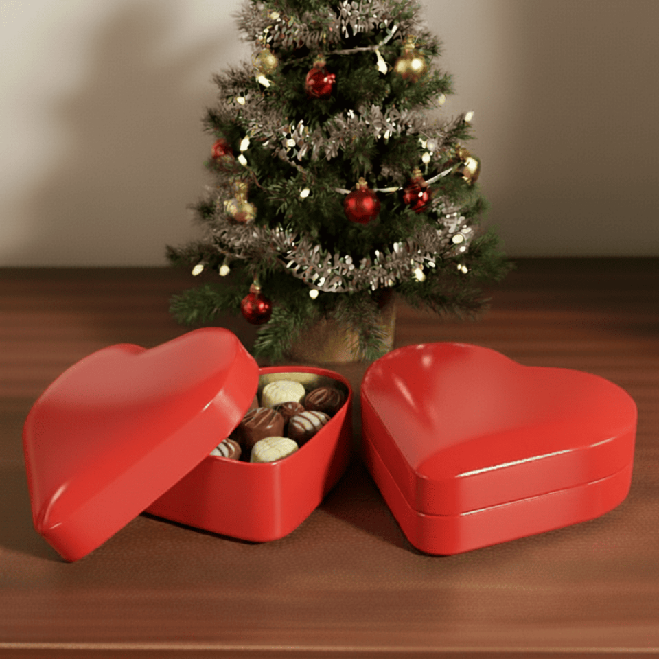 Sarkap Home 2'li Kalpli Kutular Kırmızı