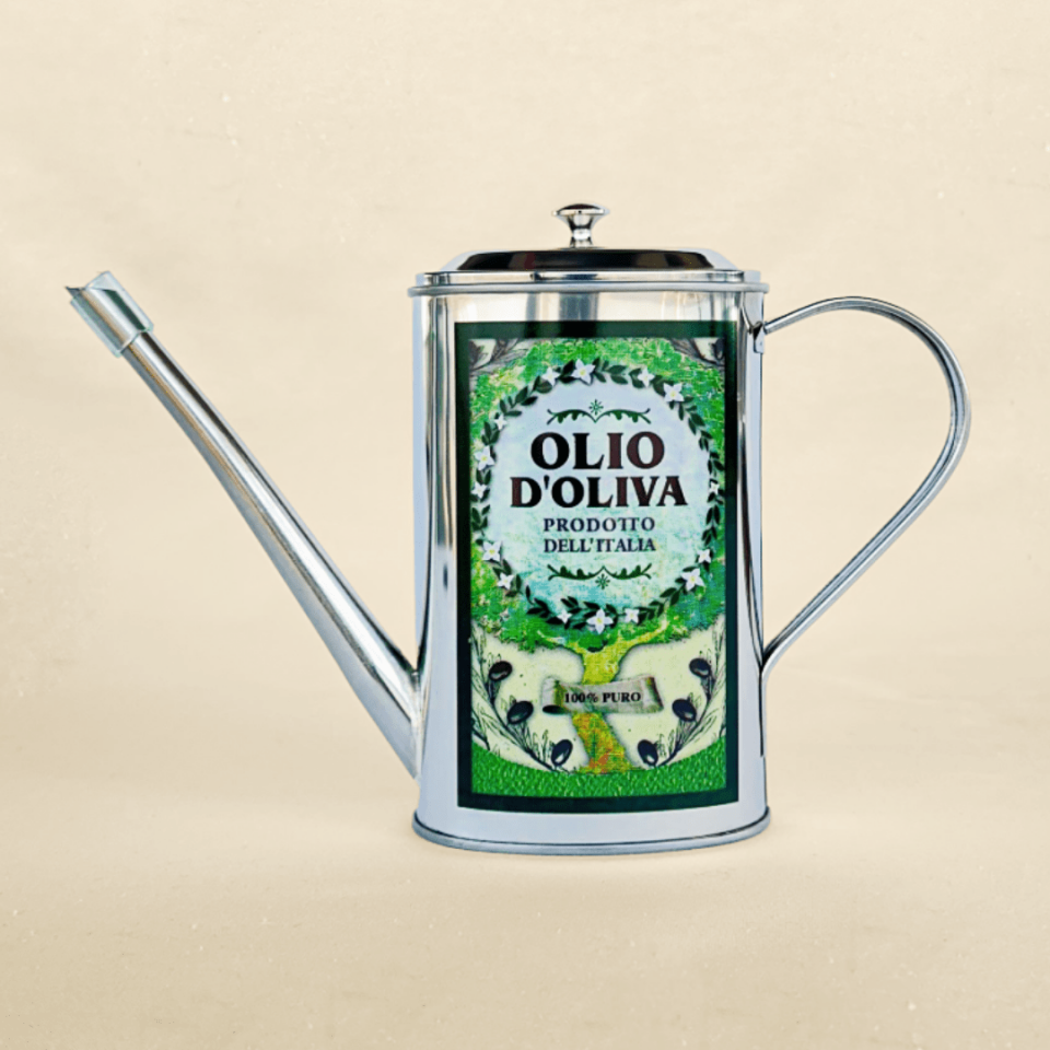 Sarkap Home 500 ml Paslanmaz Çelik Yağdanlık KoyuYeşil