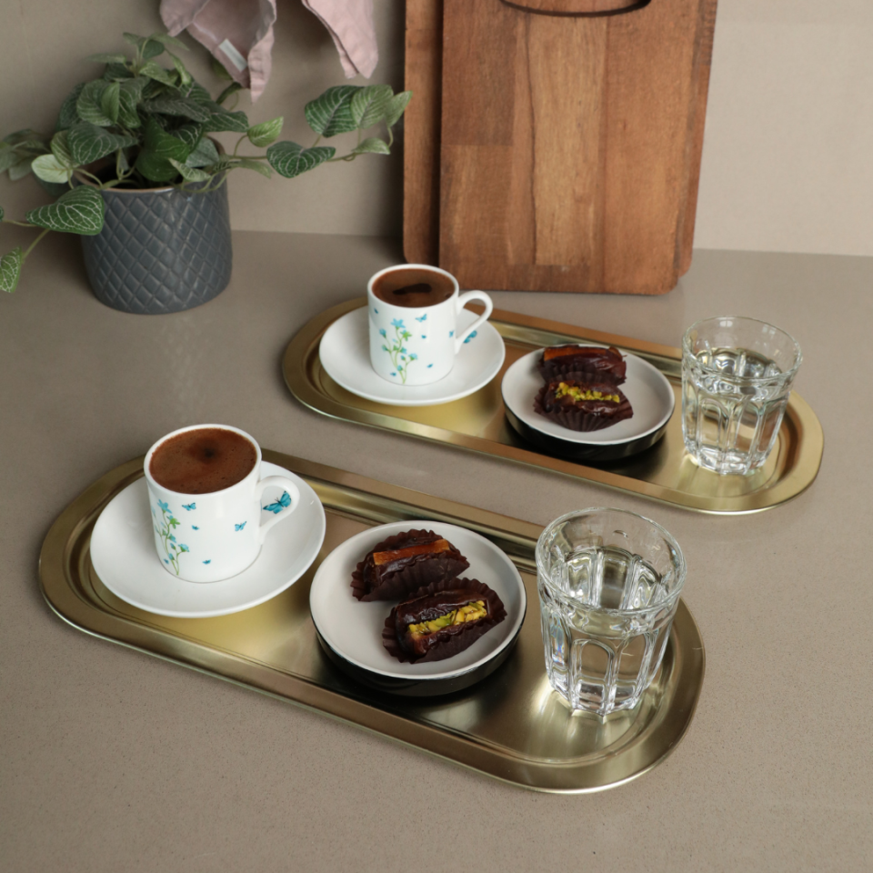 Sarkap Home 2'li Oval Sunumluk Tepsi