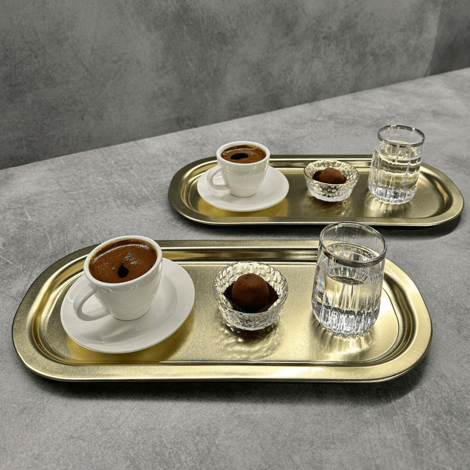 Sarkap Home 2'li Oval Sunumluk Tepsi