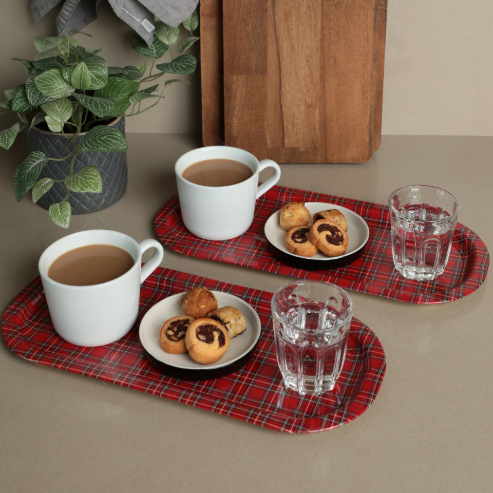 Sarkap Home 2'li Oval Sunumluk Tepsi