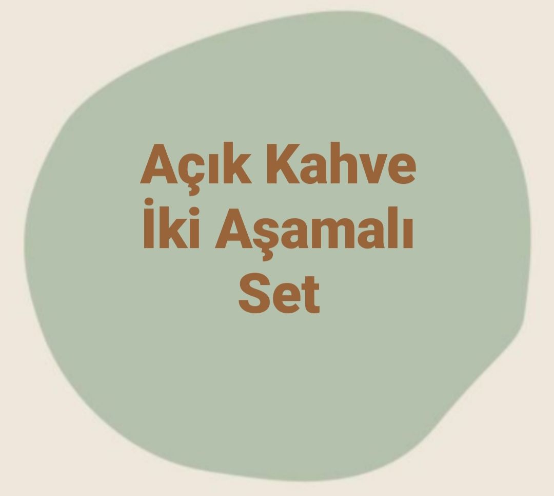 AÇIK KAHVE SET