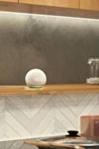 Amazon Alexa Echo Dot BEYAZ (5. Nesil 2022) SAATLİ Akıllı Asistan Hoparlör