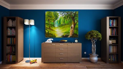 CEYLANLAR VE DOGA YAĞLI BOYA TABLOSU 40 X 50 cm