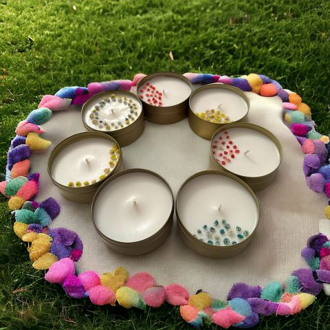 My Bead MANGO ŞEFTALİ Kokulu Vegan Mum 180 cc