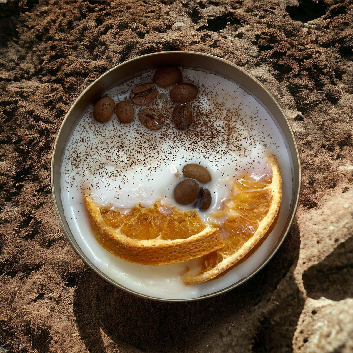 My Bead (ORANGE) Scented Vegan Candle 180 cc