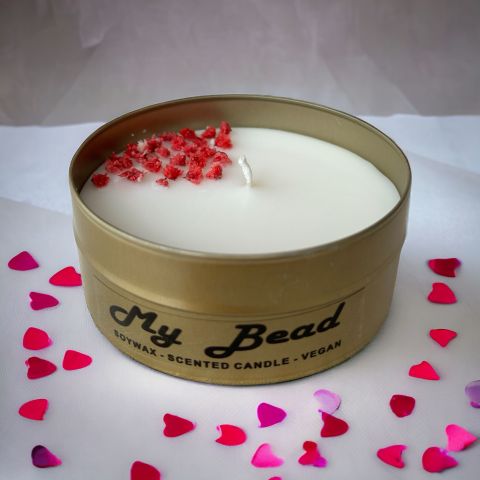 My Bead ÇİLEK Kokulu Vegan Mum 180 cc