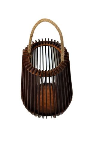 Wooden Decorative Hanging Candle Holder, Candlestick