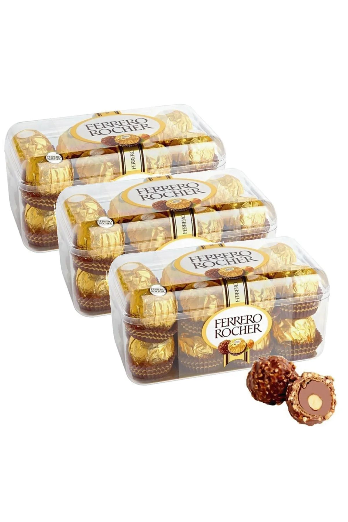 Kinder Ferrero Rocher The Golden Experience 16' lı 200 Gr. 3 Adet