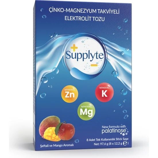 Supplyte Elektrolit Tozu Şeftali - Mango