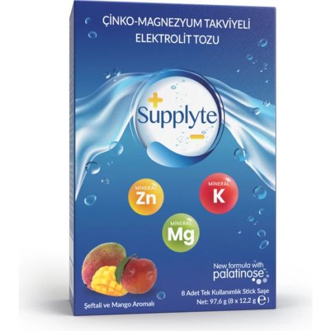 Supplyte Elektrolit Tozu Şeftali - Mango