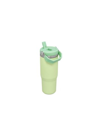 Stanley The Iceflow Flip Straw Pipetli Termos Bardak 0,89 Lt Açık Yeşil