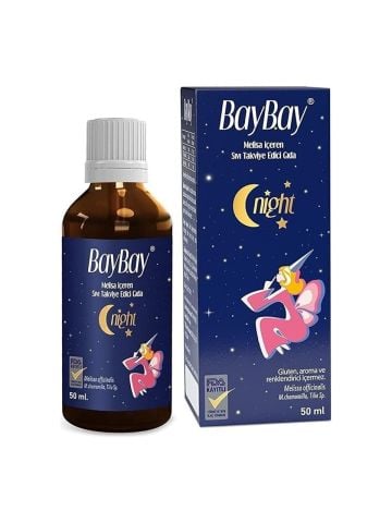 Baybay Night Damla 50 ml 3 Adet