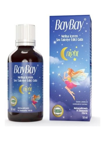 Baybay Night Damla 50 ml 3 Adet