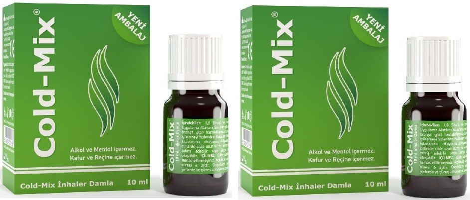 Cold-Mix Okaliptus Içerikli Cold Mıx Damla 10 ml x 2 Adet