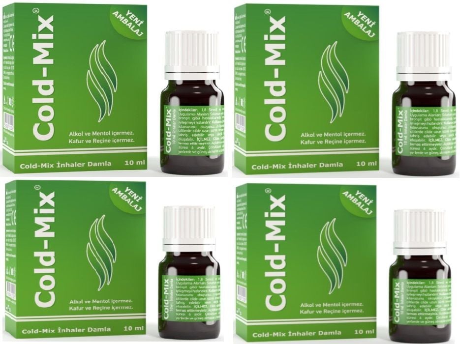 Cold-Mix Okaliptus Içerikli Cold Mıx Damla 10 ml x 4 Adet