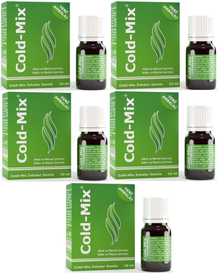 Cold-Mix Okaliptus Içerikli Cold Mıx Damla 10 ml x 5 Adet