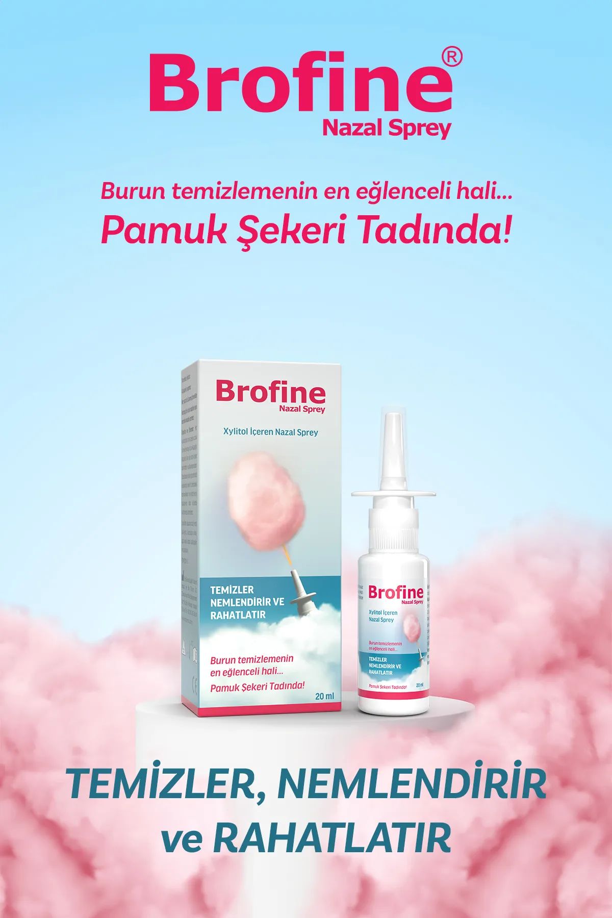 Brofine Nazal Burun Spreyi 20 ML