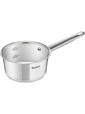 Tefal Simpleo B815S4 Tencere ve Tava Seti, 4 Parça, Paslanmaz Çelik/siyah, 49.1 x 35.3 x 13.3 cm