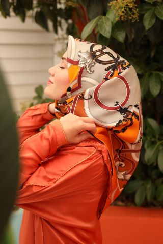 Silk Home Twill İpek Eşarp 11436-17