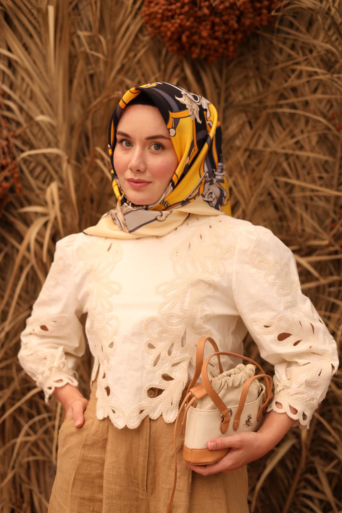 Silk Home Twill İpek Eşarp 11436-12