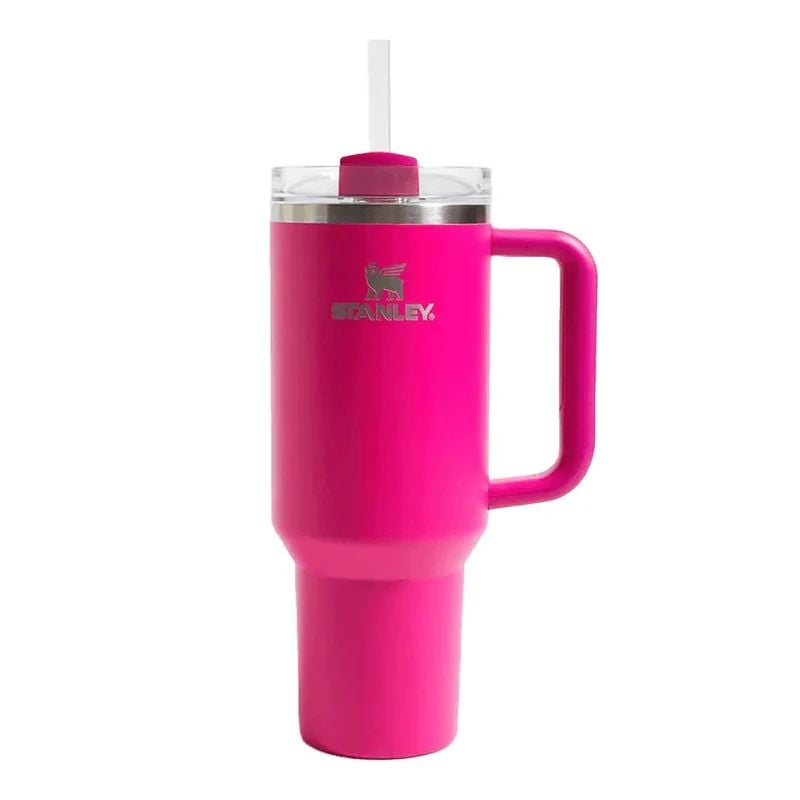 Stanley Quencher Pipetli Termos Bardak 1.18 Lt, Rose Red