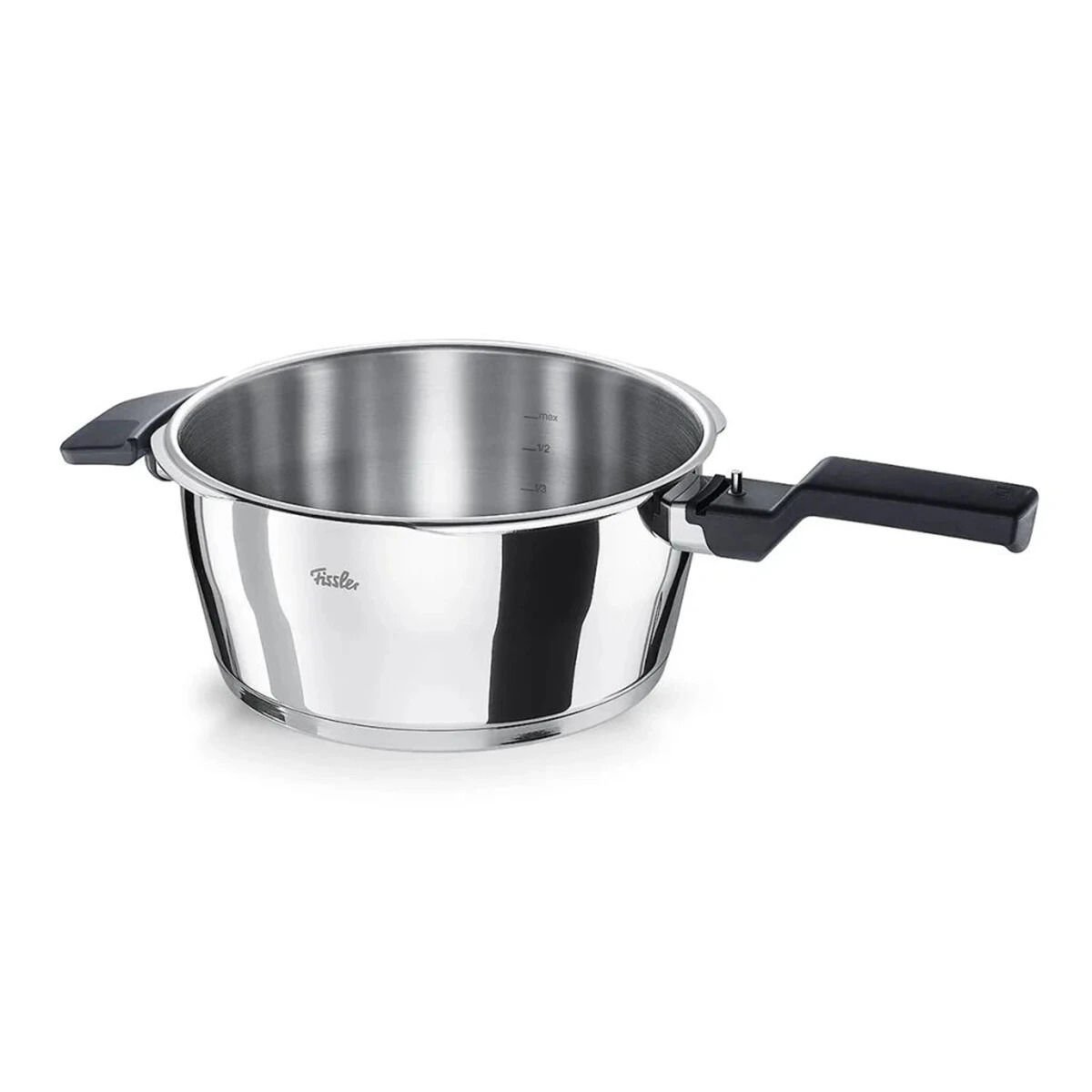 Fissler Glossy/Black Düdüklü Tencere Alt Gövde 4.5 Litre