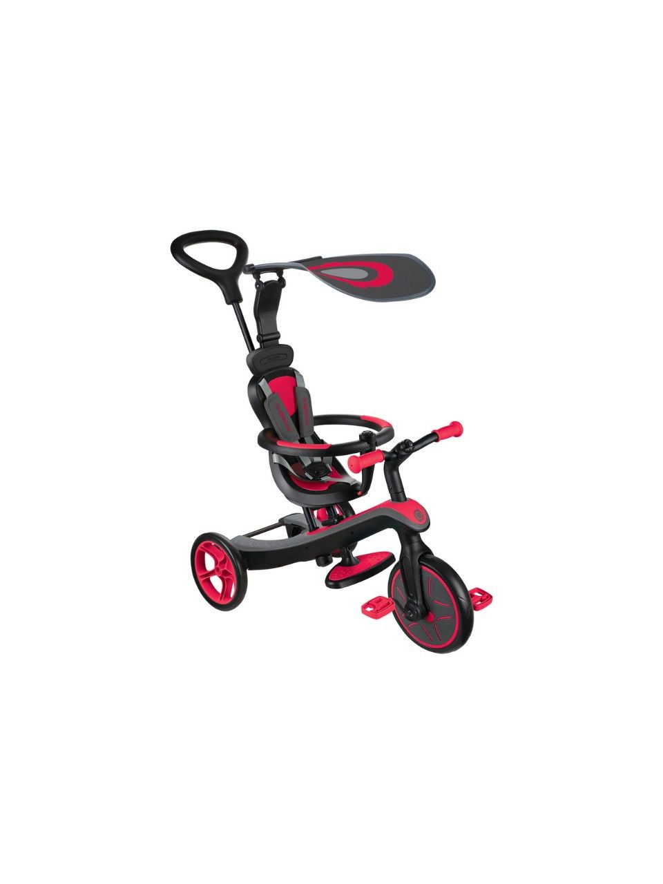 Globber Explorer 4in1 Bisiklet - Kırmızı