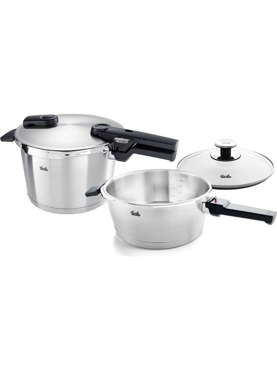 Fissler Vitaquick Premium Düdüklü Tencere 6,0L+3,5L