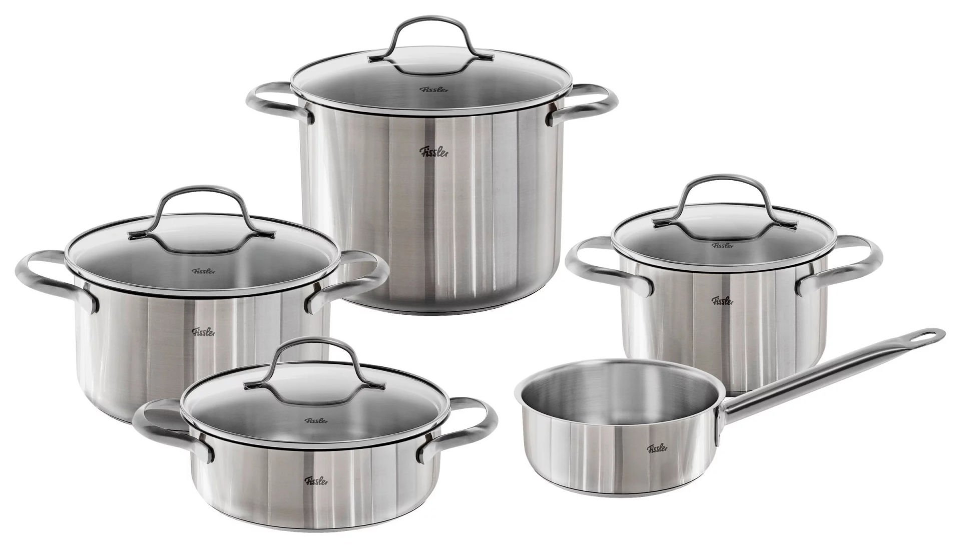 Fissler Toronto 9 Parça Çelik Tencere Seti