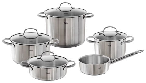 Fissler Toronto 9 Parça Çelik Tencere Seti