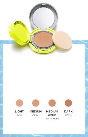 Shiseido Suya ve Tere Dayanıklı Kompakt BB Krem SPF 50 - Sports BB Compact Light