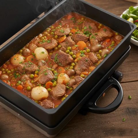 Eratec Multigrill Kızartma ve Fırın Tenceresi 34 cm  Yapışmaz Güveç Tepsisi-Tavası