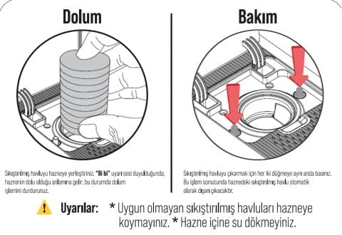 ERATEC Otomatik Tek Kullanımlık Hijyenik Sıcak Havlu Dispenseri - Beyaz