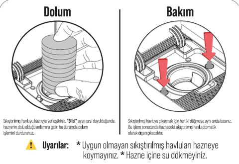 ERATEC Otomatik Tek Kullanımlık Hijyenik Sıcak Havlu Dispenseri - Siyah