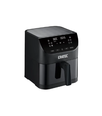 ERATEC Airfryer XXL 5.5L Sıcak hava fritözü 1500W - Siyah