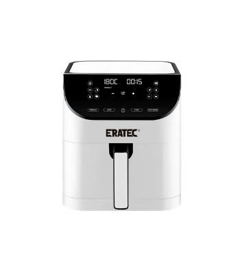 ERATEC Airfryer XXL 5.5L Sıcak hava fritözü 1500W - Beyaz