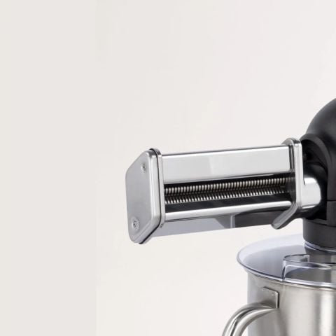 ERATEC Paslanmaz Çelik Makarna Açma ve Kesme Seti, KF-967 Mutfak Makinesi için