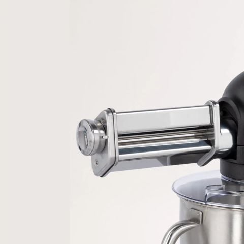 ERATEC Paslanmaz Çelik Makarna Açma ve Kesme Seti, KF-967 Mutfak Makinesi için