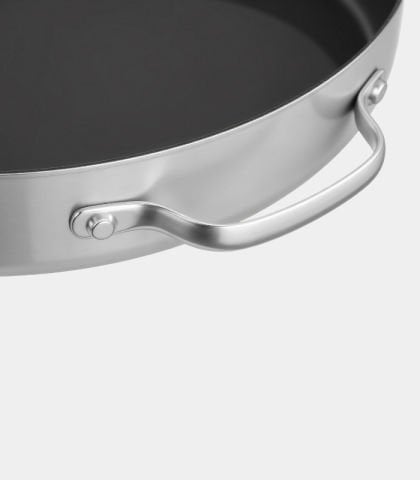 ERATEC Orijinal XXL Paslanmaz Çelik Tava / Tepsi – Ø 32 cm, En Yeni Nesil Yapışmaz Seramik Kaplama