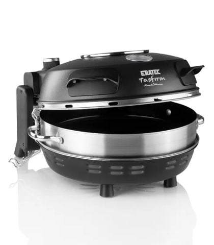 ERATEC Orijinal XXL Paslanmaz Çelik Tava / Tepsi – Ø 32 cm, En Yeni Nesil Yapışmaz Seramik Kaplama