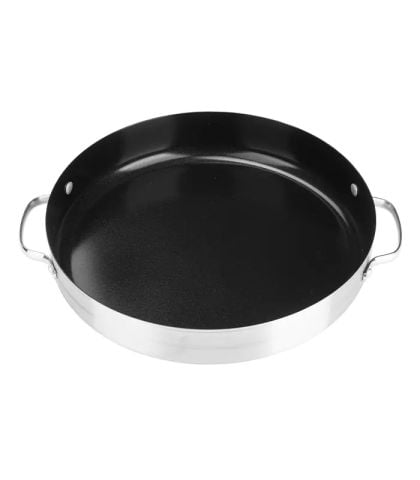 ERATEC Orijinal XXL Paslanmaz Çelik Tava / Tepsi – Ø 32 cm, En Yeni Nesil Yapışmaz Seramik Kaplama