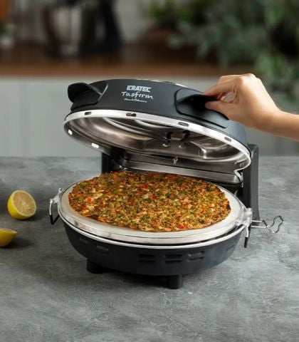 ERATEC Elektrikli Pizza Taş Fırını SET PM-27 – XXL Komple Set (TÜRKİYE DİSTRİBÜTÖRÜ)